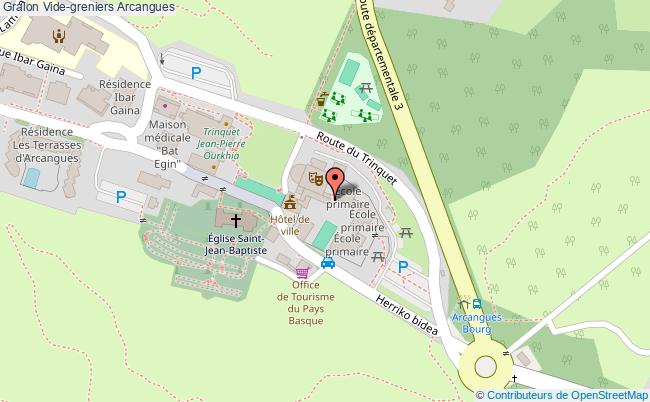 plan Vide-greniers Arcangues