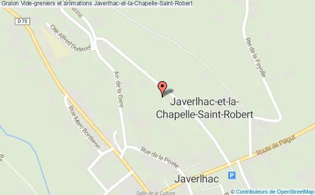 plan Vide-greniers Et Animations Javerlhac-et-la-Chapelle-Saint-Robert