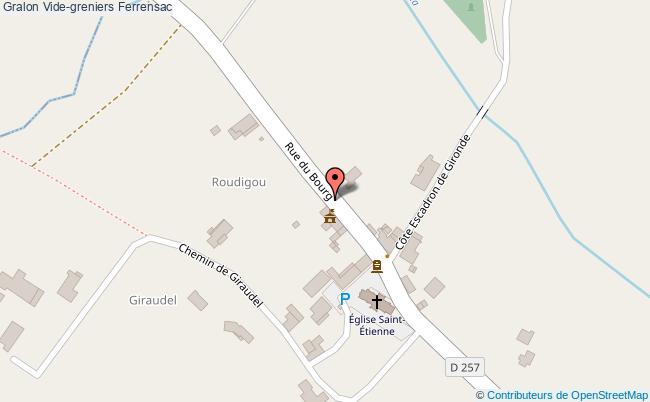 plan Vide-greniers Ferrensac