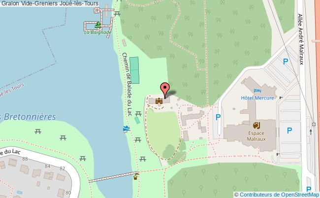 plan Vide-greniers Joué-les-Tours