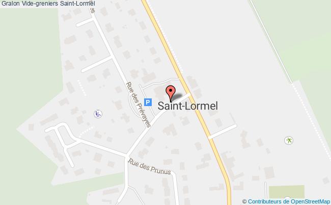 plan Vide-greniers Saint-Lormel