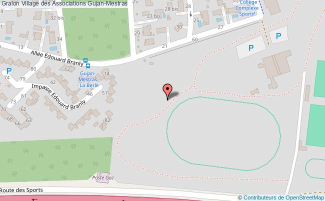 plan Village Des Associations Gujan-Mestras