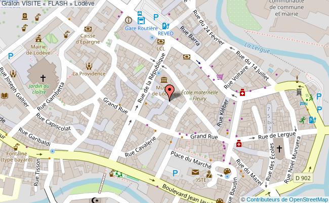 plan Visite « flash » Lodève