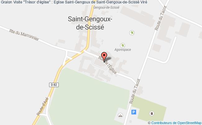 plan Visite "trésor D'église" : Eglise Saint-gengoux De Saint-gengoux-de-scissé Viré
