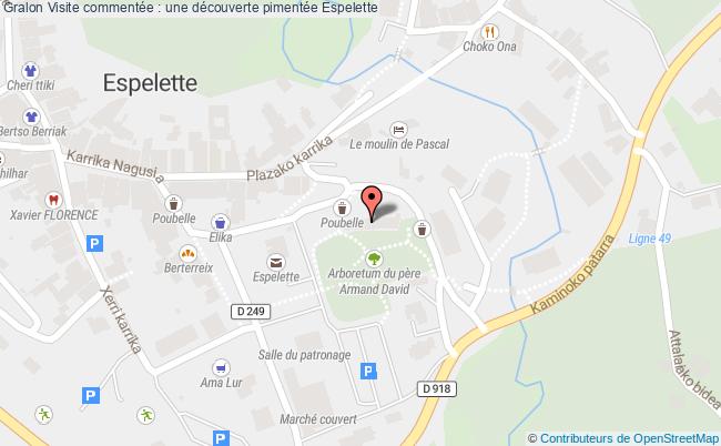 plan Visite Commentée : Une Découverte Pimentée Espelette