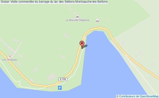 plan Visite Commentée Du Barrage Du Lac Des Settons Montsauche-les-Settons