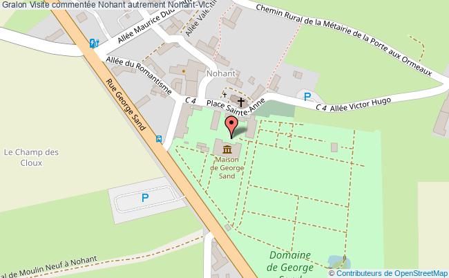 plan Visite Commentée Nohant Autrement Nohant-Vic