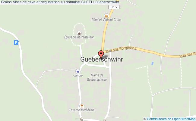 plan Visite De Cave Et Dégustation Au Féminin - Domaine Gueth Gueberschwihr