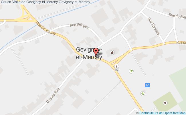 plan Visite De Gevigney-et-mercey Gevigney-et-Mercey