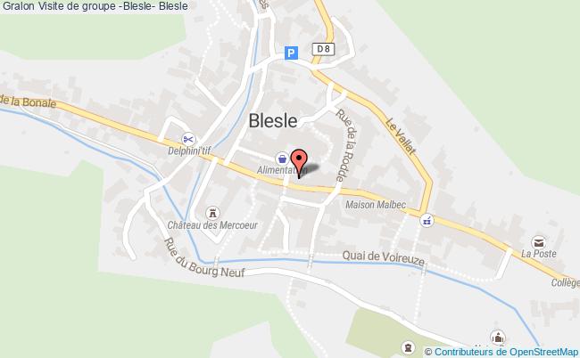 plan Visite De Groupe -blesle- Blesle