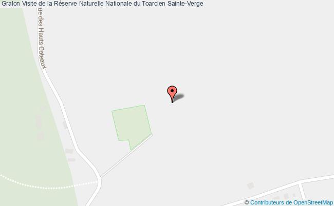 plan Visite De La Réserve Naturelle Nationale Du Toarcien Sainte-Verge