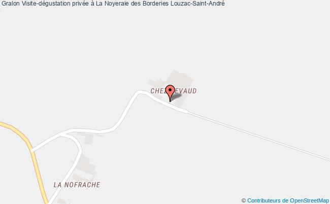 plan Visite-dégustation Privée à La Noyeraie Des Borderies Louzac-Saint-André