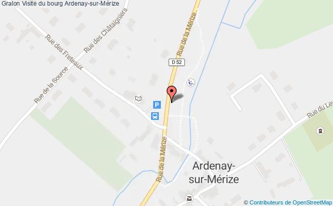 plan Visite Du Bourg Ardenay-sur-Mérize