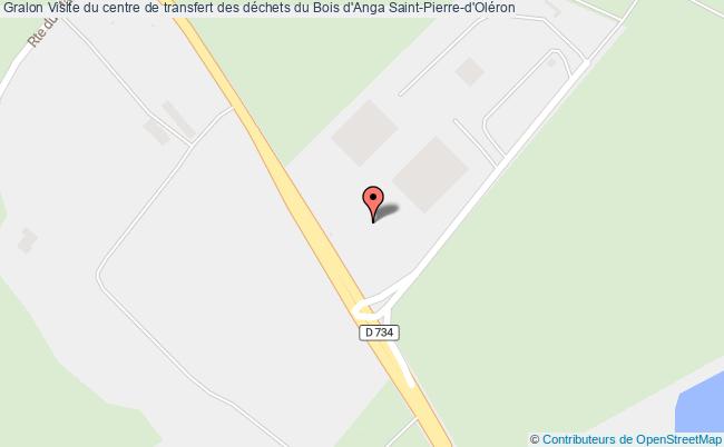 plan Visite Du Centre De Transfert Des Déchets Du Bois D'anga Saint-Pierre-d'Oléron