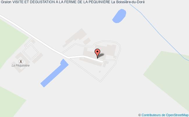 plan Visite Et DÉgustation À La Ferme De La PÉquiniÈre La Boissière-du-Doré