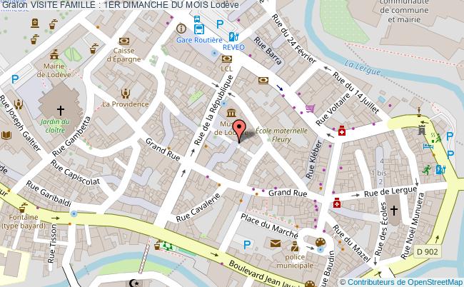 plan Visite Famille : 1er Dimanche Du Mois Lodève