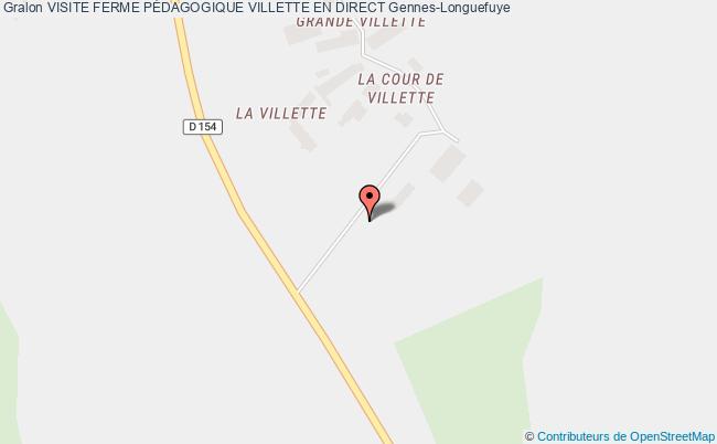plan Visite Ferme PÉdagogique Villette En Direct Longuefuye