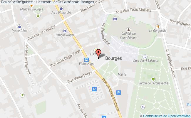 plan Visite Guidée : L'essentiel De La Cathédrale Bourges