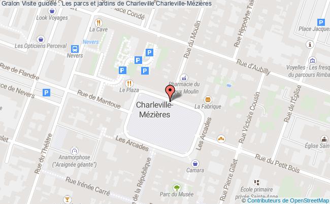 plan Visite Guidée : Les Parcs Et Jardins De Charleville Charleville-Mézières