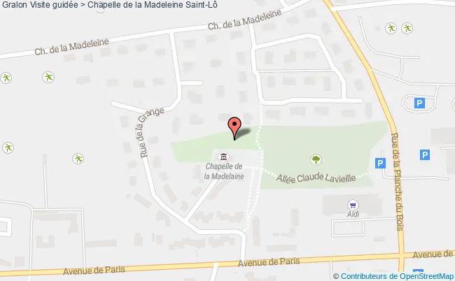 plan Visite Guidée > Chapelle De La Madeleine Saint-Lô