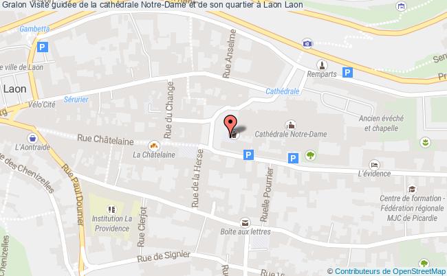 plan Visite Guidée à Laon De La Cathédrale Notre-dame Et De Son Quartier Laon