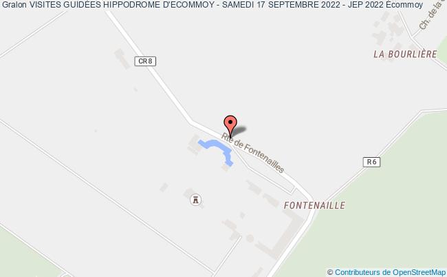 plan Visite Guidée De L'hippodrome D'ecommoy Ecommoy
