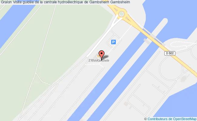 plan Visite Guidée De La Centrale Hydroélectrique De Gambsheim Gambsheim