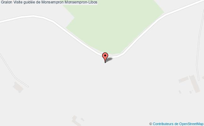 plan Visite Guidée De Monsempron Monsempron-Libos