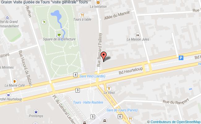 plan Visite Guidée De Tours "visite Générale" Tours