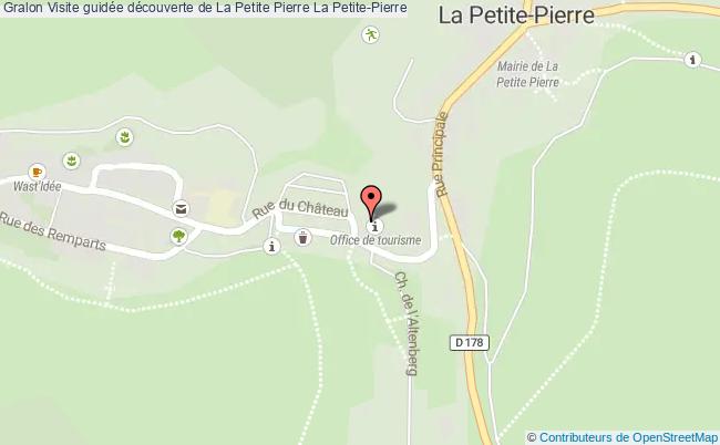 plan Visite Guidée Découverte De La Petite Pierre La Petite-Pierre