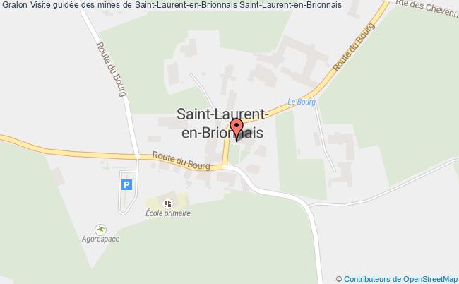 plan Visite Guidée Des Mines De Saint-laurent-en-brionnais Saint-Laurent-en-Brionnais