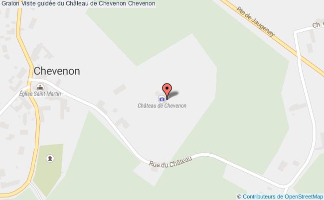 plan Visite Guidée Du Château De Chevenon Chevenon