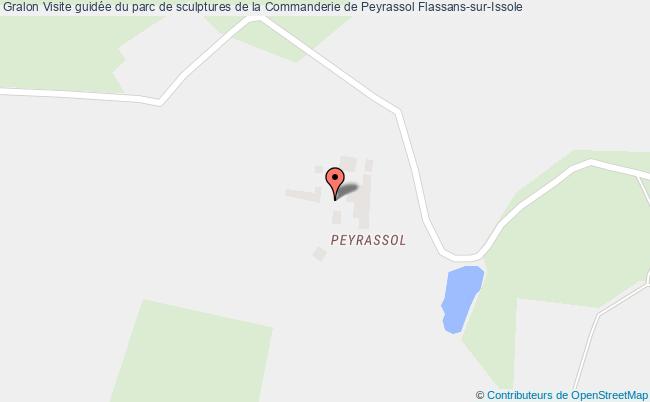 plan Visite Guidée Du Parc De Sculptures De La Commanderie De Peyrassol Flassans-sur-Issole