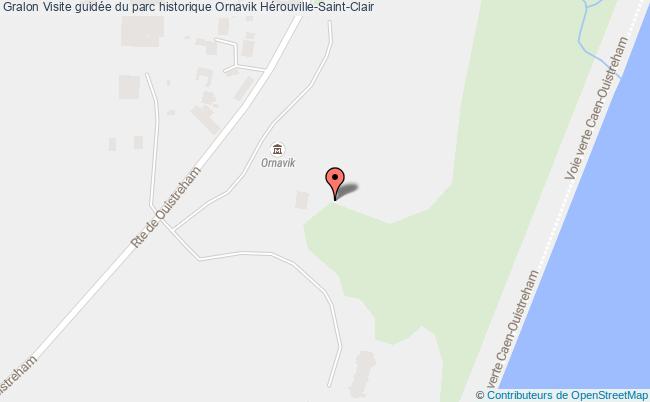 plan Visite Guidée Du Parc Historique Ornavik Hérouville-Saint-Clair
