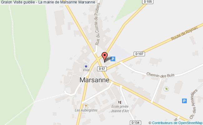 plan Visite Guidée - La Mairie De Marsanne Marsanne