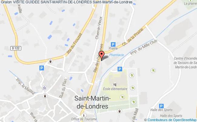 plan Visite GuidÉe Saint-martin-de-londres Saint-Martin-de-Londres