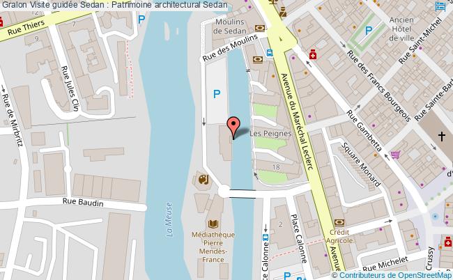plan Visite Guidée Sedan : Patrimoine Architectural Sedan