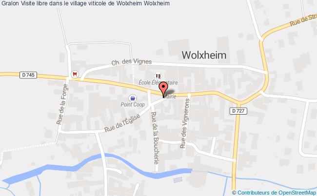 plan Visite Libre Dans Le Village Viticole De Wolxheim Wolxheim