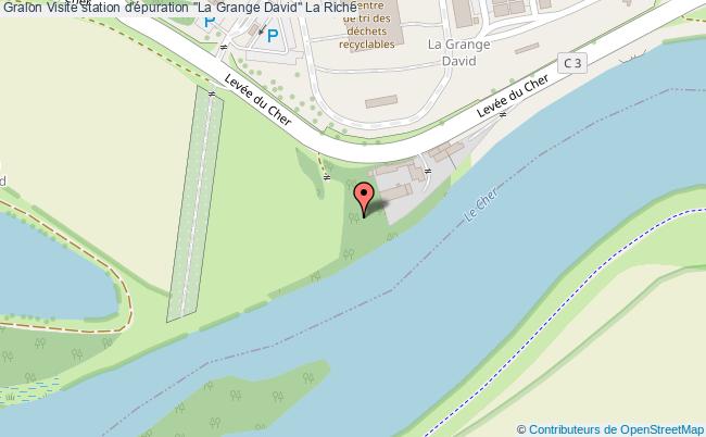 plan Visite Station D'épuration "la Grange David" La Riche