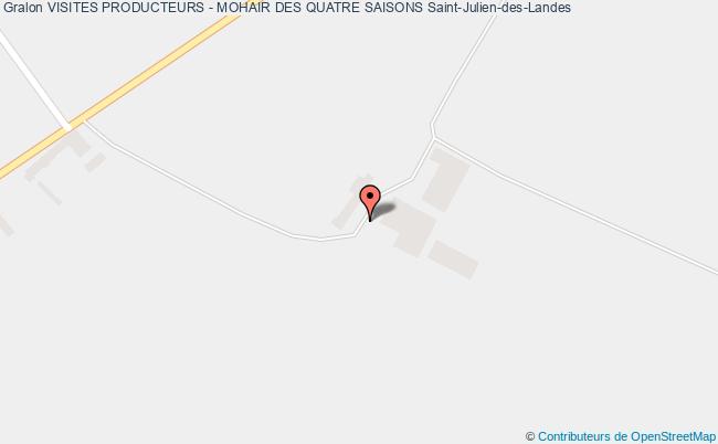 plan Visites Producteurs - Mohair Des Quatre Saisons Saint-Julien-des-Landes