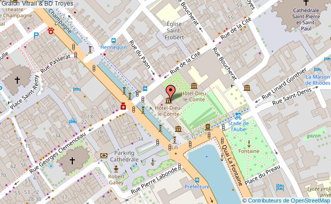 plan Vitrail &amp; Bd Troyes