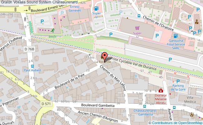 plan Voilaaa Sound System Châteaurenard