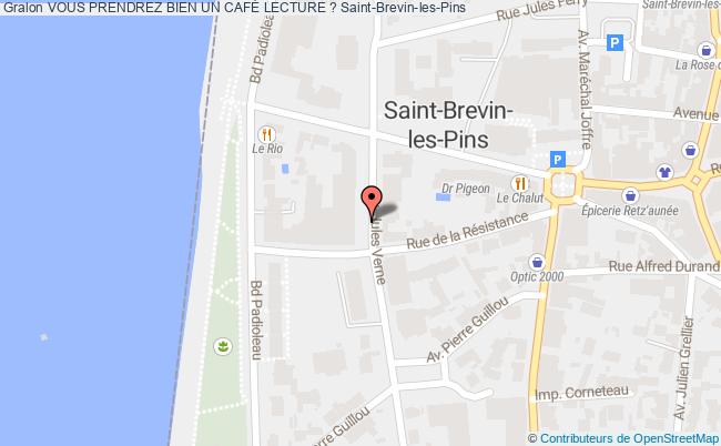 plan Vous Prendrez Bien Un CafÉ Lecture ? Saint-Brevin-les-Pins