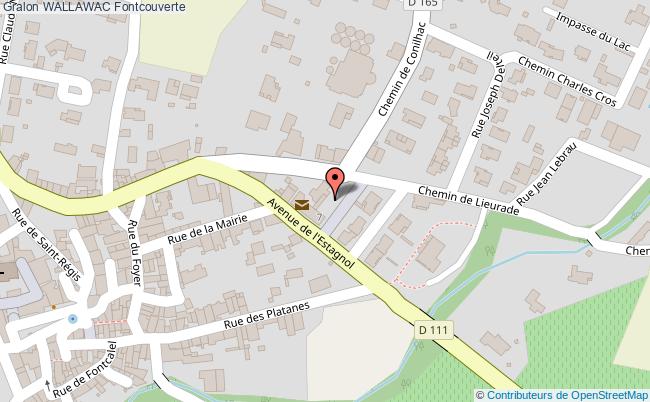 plan Wallawac Fontcouverte