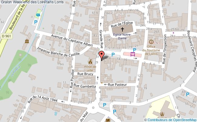 plan Week-end Des Loirétains Lorris