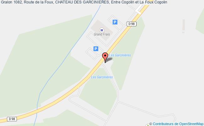 plan 1082, Route de la Foux, CHATEAU DES GARCINIERES, Entre Cogolin et La Foux 