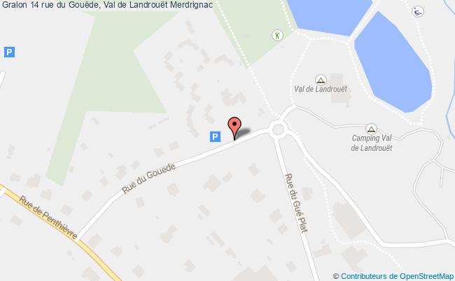 plan 14 rue du Gouëde, Val de Landrouët Merdrignac