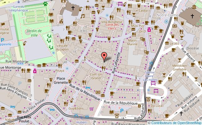 plan 14 rue Jean-Jacques Rousseau 