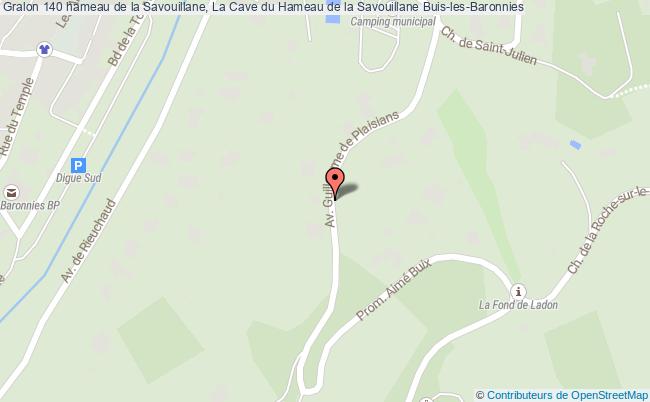 plan 140 hameau de la Savouillane, La Cave du Hameau de la Savouillane 