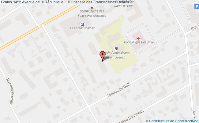 plan 145b Avenue de la République, La Chapelle des Franciscaines 
